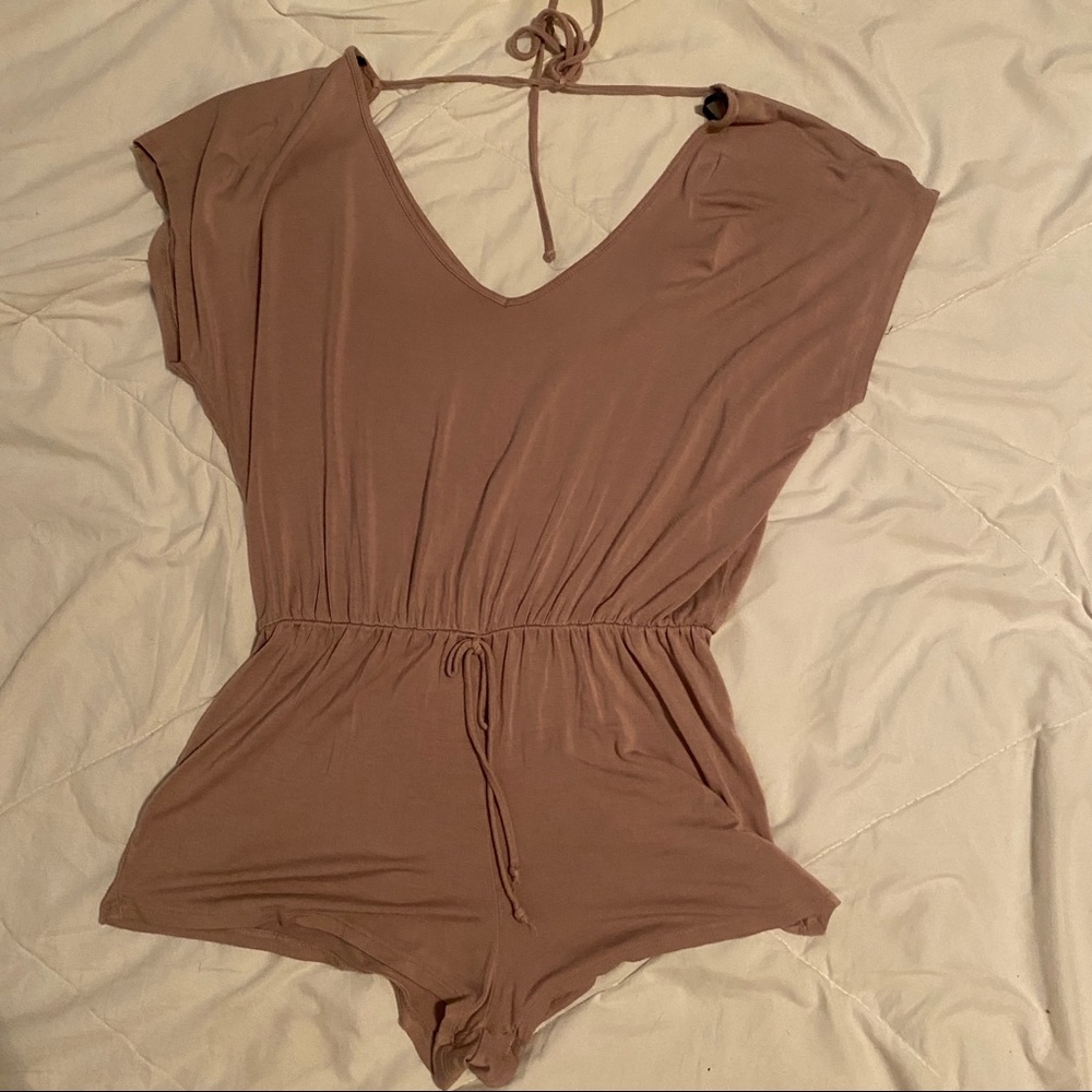 Taupe Romper